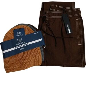 Men's Cargo pants and Hat bundle